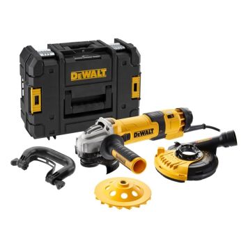 Slípirokkur 125 mm 1500W með afsogi DeWALT DWE4257KT-QS
