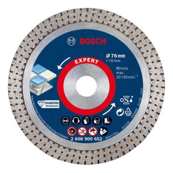 Skurðarskífa 76x10x1,5mm demants Bosch 