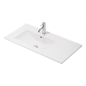 Handlaug vinstri Camden 90cm hvít