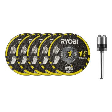 Skurðarskífu sett twist lock Ryobi RAR301-6 6 stk
