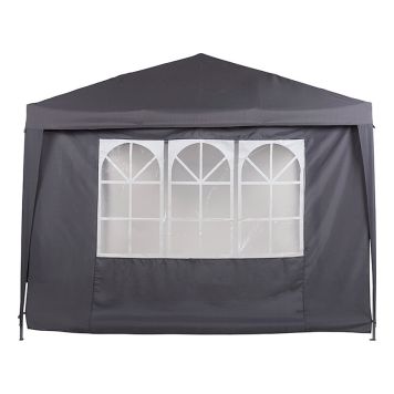 Hliðar fyrir Easy-up veislutjald 2stk gráar