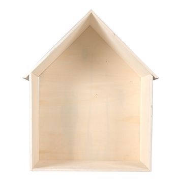 Hús úr timbri 40x30x20 cm