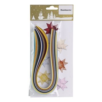 Borðar til að gera pakkaslaufur 100 stk margir litir