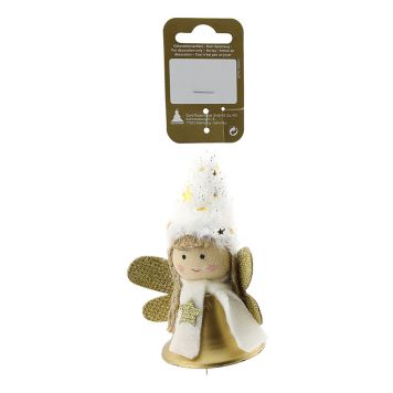 Bjalla engill Ø 5x10 cm