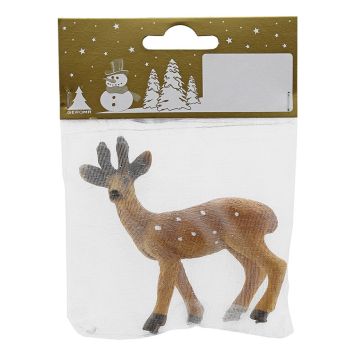 Hreindýr frauð 8x7,5cm brúnt Geroma