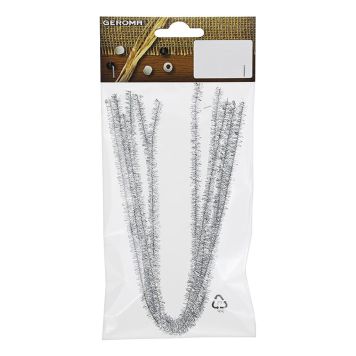 Föndurvír 6x30cm silfur Geroma