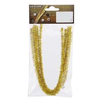 Föndurvír 6x30cm gylltur Geroma