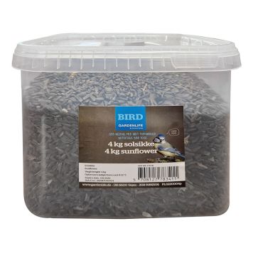 Sólblómafræ 4kg Garden Lide