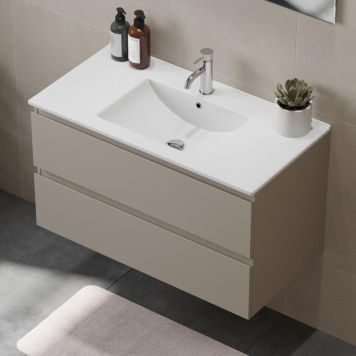 Baðinnrétting með handlaug 90 cm Camden Integrated Marakesh