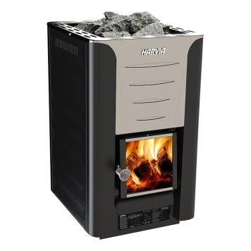Saunuofn 24,1KW Harvia Pro 20 svartur