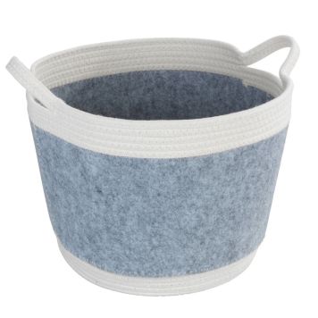 Þvottakarfa Bea Wenko ljósgrá