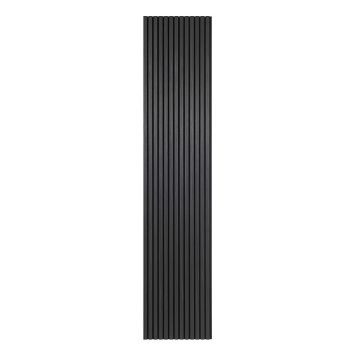 Hljóðdempandi plata svört eik 2440x520x18 mm Fanø