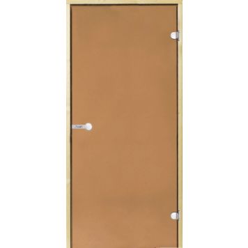 Hurð fyrir saunaklefa 1890x690 mm brons