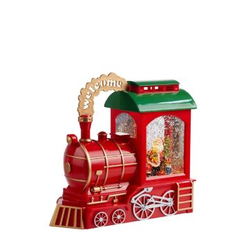 Jólalest með glimmer 25cm Markslöjd