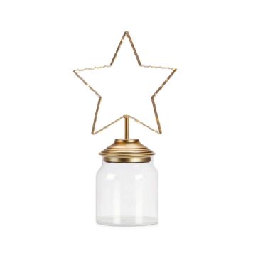 Jólastjarna á krukku 35cm Markslöjd