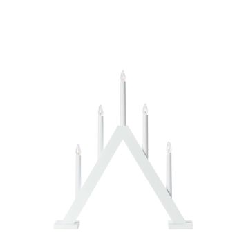 Aðventuljós 5 ljós Ariele hvítt