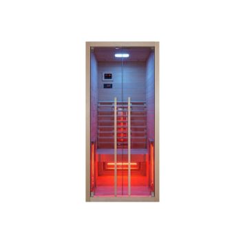 Saunaklefi infrarauður 90x100x195 cm Ruby