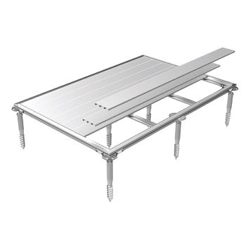 Grunnur með jarðvegsskrúfum Smartbase Plus H6