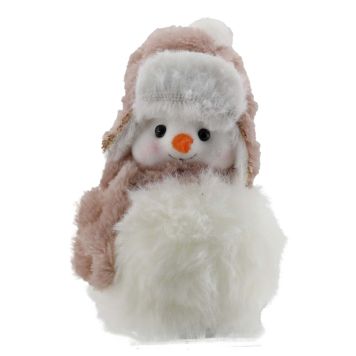 Snjókarl 9 cm plast