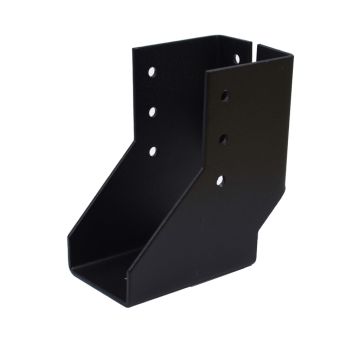 Bjálkaskór I 46x100 mm svartur galv