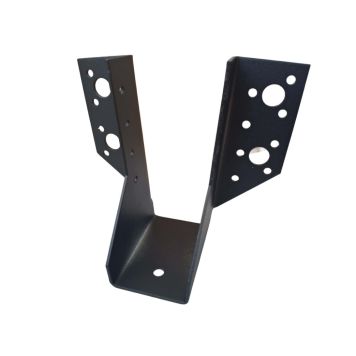 Bjálkaskór I 46x127 mm svartur galv