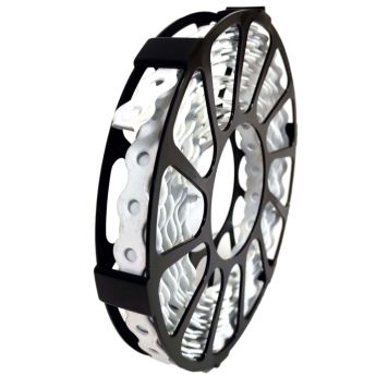 Gataband 12x0,7 mm 3 m galv. Hvítt