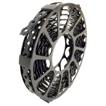 Gataband 12x0,7 mm 3 m galv. svart