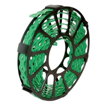 Gataband 12x0,7 mm 3 m galv. grænt