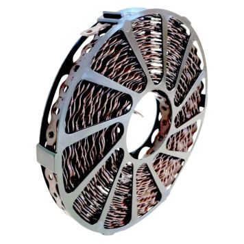 Gataband 12x0,7 mm 10 m galv. brúnt