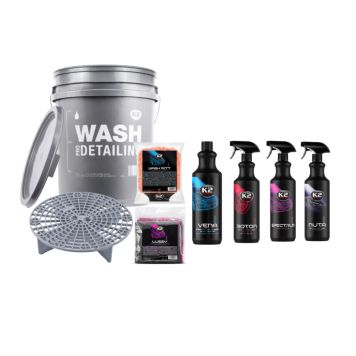 Bílaþvottafata með sápu og bóni K2