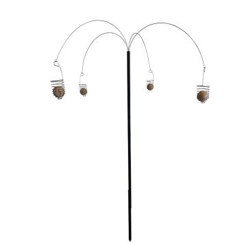 Fóðurstöng 180cm Garden Life svört