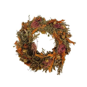 Jólakrans þurrkaður Ø30 cm haust 2