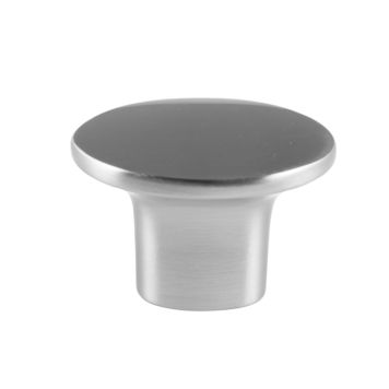 Hnúður Ø37 mm Jasa burstað stál