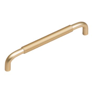 Halda riffluð Ø13x170x33mm CC160 matt gyllt