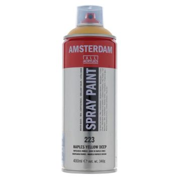 Akrýlsprey 400ml Amsterdam Naples Yellow Deep