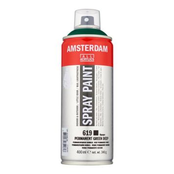 Akrýlsprey 400ml Amsterdam Permanent Green Deep