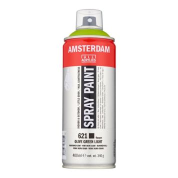 Akrýlsprey 400ml Amsterdam Olive Green Light