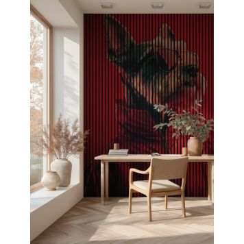 Hljóðdempandi plata hundur 1800x2440x18 mm InEx