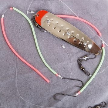 Tálbeita með krók Fladen Fishing