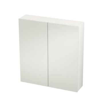 Speglaskápur 60cm Camden matt hvítur