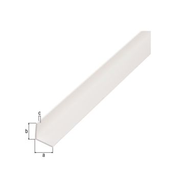 Vinkill PVC 30x30x2 mm 1 m hvítur