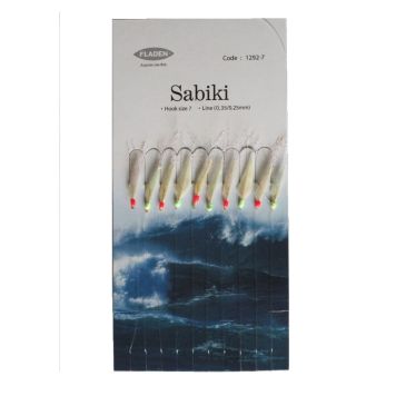 Önglar str.7 Fladen Fishing Sabiki 10stk