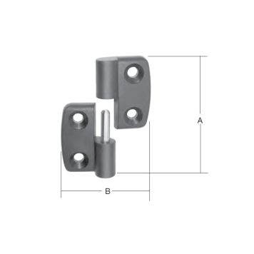 Löm hægri 58x48mm Vormann poly