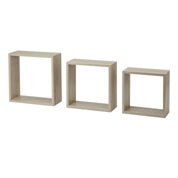 Hillusett 117x300x300mm Dolle SHELFE+ eik