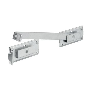 Hespa fyrir tvöfalda hurð 340x180mm Vormann galv.