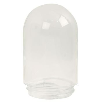Kúpull fyrir Nordlux ljós glær 16 cm