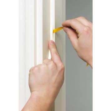 Þéttilisti fyrir hurðarkarm 5,1m Swedoor hvítur