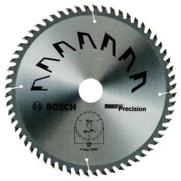 Hjólsagarblað 216x30 60T Bosch Precision