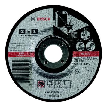 Skurðarskífa demants 125x1,6 mm Bosch
