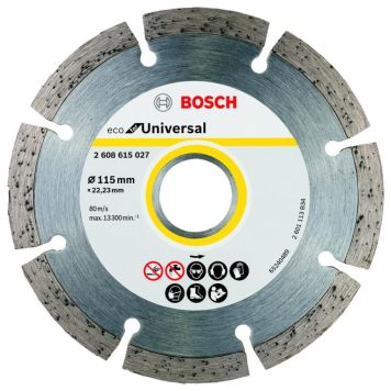 Skurðarskífa demants 115 mm Bosch